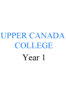 Upper Canada College Grade 8